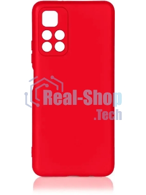 Чехол (клип-кейс) DF poOriginal-05 для Xiaomi Poco M4 Pro 5G красный