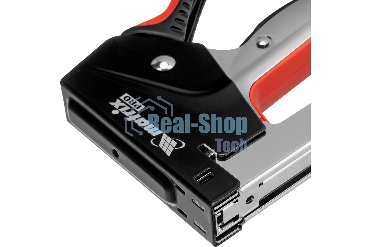 Степлер мебельный Matrix, стальной, быстрая загрузка, тип скобы 53, 4-14 мм, PRO