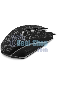 Мышь проводная Oklick 896G черный, 12800 dpi, USB, кнопки - 5