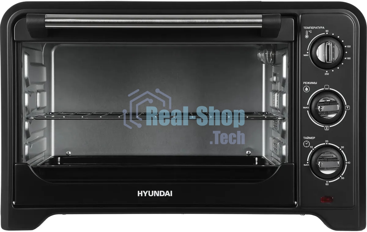 Мини-печь Hyundai MIO-HY092 35л. 1600Вт черный