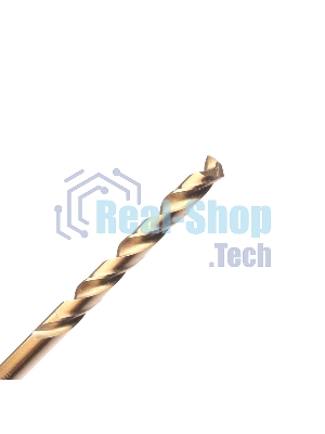 Сверло PATRIOT EXPERT по металлу, Р6М5К5, 4,5 мм, 1 шт в блистере