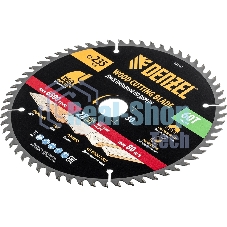 Пильный диск по дереву Denzel ф235 х 30 мм, 60 зубьев 733557