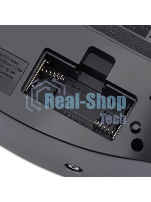 Радиобудильник Hyundai H-RCL221 черный LCD подсв:зеленая часы:цифровые FM