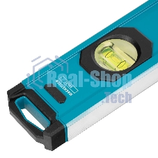 Уровень Gross 33653 алюминиевый, магнит., фрезерованный, 3 глазка, 0,5 мм/м, 1000 мм