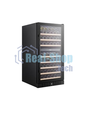 Винный шкаф Temptech CL120DB черный, 261 л, 2 отсека, 94 бут., класс G
