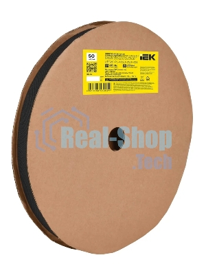 Оплетка кабельная IEK UBS20-PL-4020-050-K02, 40/20мм, 50м, термоусадочная, черная