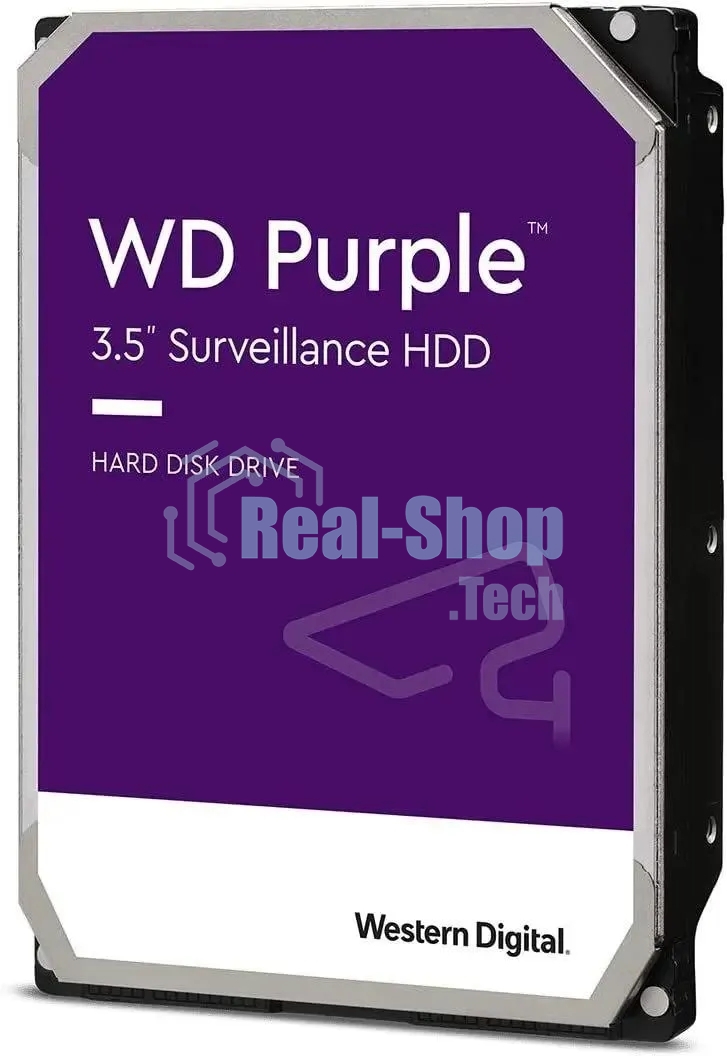Жесткий диск Western Digital 4Tb 5400rpm Purple SATA III, 256Mb, 3.5