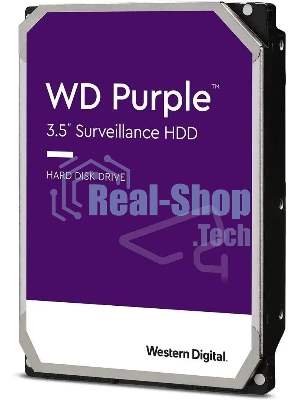 Жесткий диск Western Digital 4Tb 5400rpm Purple SATA III, 256Mb, 3.5