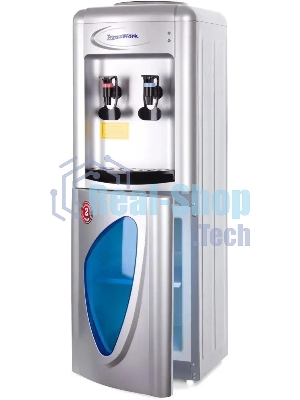 Кулер для воды Aqua Work 0.7LR, верхняя загрузка, нагрев 95 °С, охлаждение 10 °С, серебристый