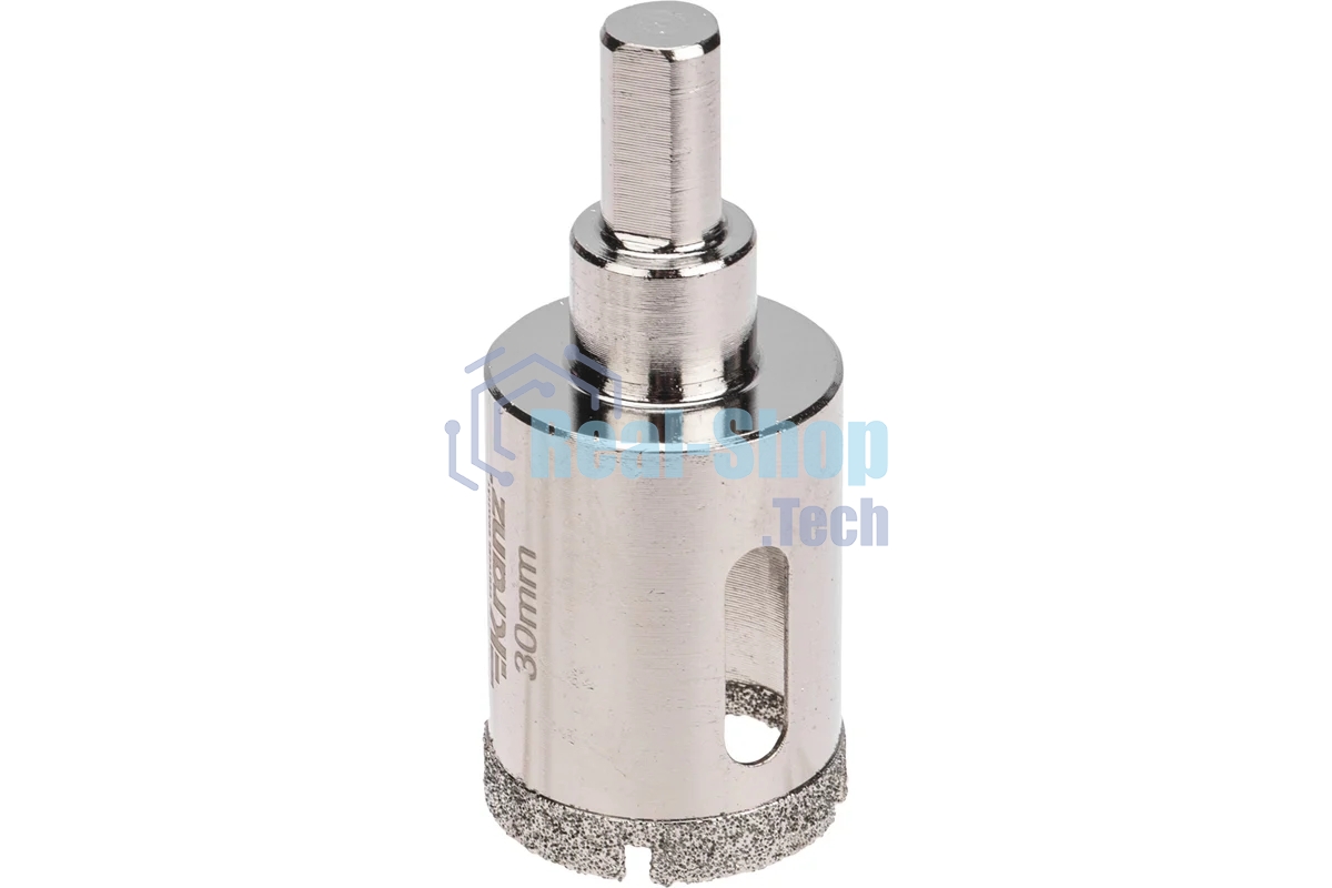 Коронка алмазная Kranz 30 мм с центровочным сверлом