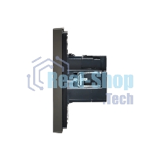 Розетка IEK FORTE&PIANO FP350 USB A+C 3,1А серый