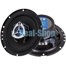 Колонки автомобильные Kicx GX-165 140Вт 92дБ 4Ом 16.5см (6 1/2дюйм) (ком.:2кол.) коаксиальные трехполосные