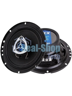 Колонки автомобильные Kicx GX-165 140Вт 92дБ 4Ом 16.5см (6 1/2дюйм) (ком.:2кол.) коаксиальные трехполосные