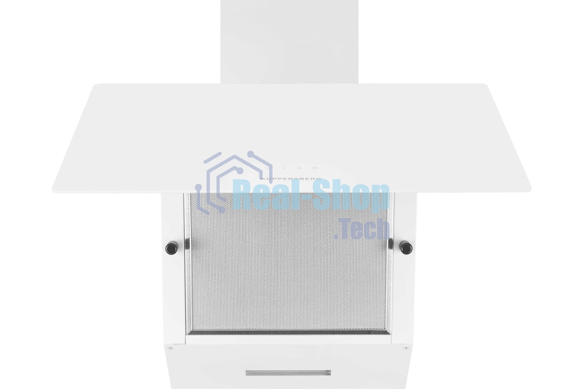 Вытяжка наклонная Kuppersberg F 605 W белый, 59.7 см, 1300 куб. м/ч, 48 дБ