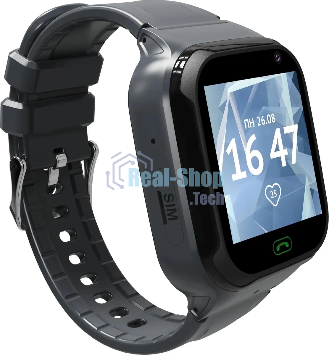 Смарт-часы AIMOTO Omega 4G с видеозвонком черный 9250101