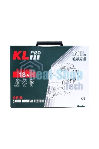 Лобзик электрический профессиональный бесщеточный KLPRO KLDT18B-80 (18В, Li-ion-2шт, 8.0А·ч, патрубок для пылесоса, полотна (дерево/металл, З/У-4А, кейс)