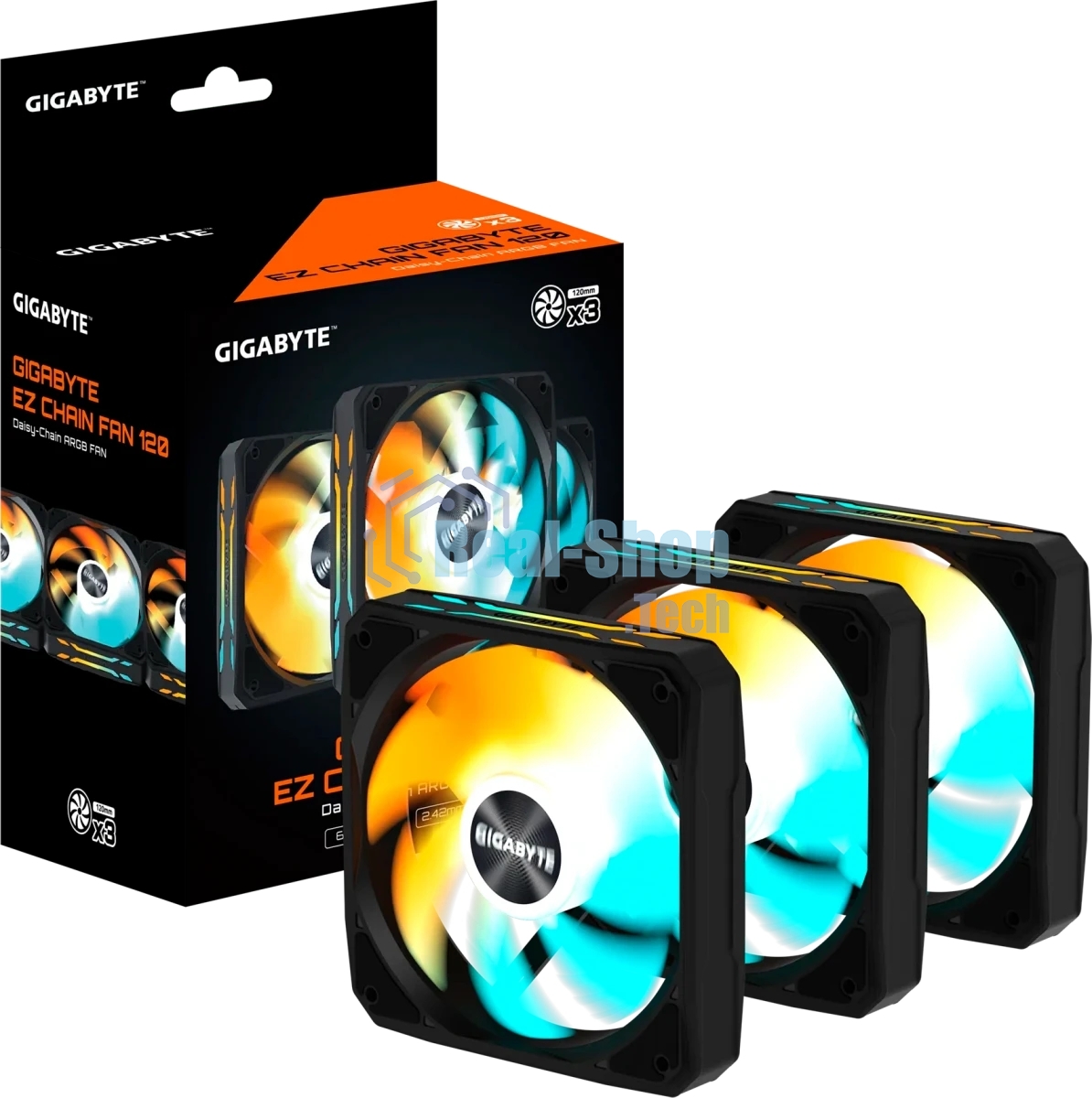 Комплект вентиляторов Gigabyte GP-GbT EZFAN1203