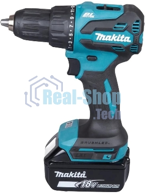 Дрель-шуруповерт Makita DHP490SFJ аккум. патрон:быстрозажимной