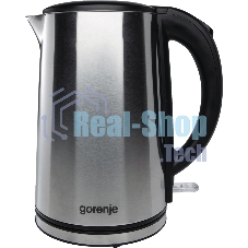 Чайник электрический Gorenje K15DWS 1.5л. 2200Вт нержавеющая сталь (корпус: нержавеющая сталь)