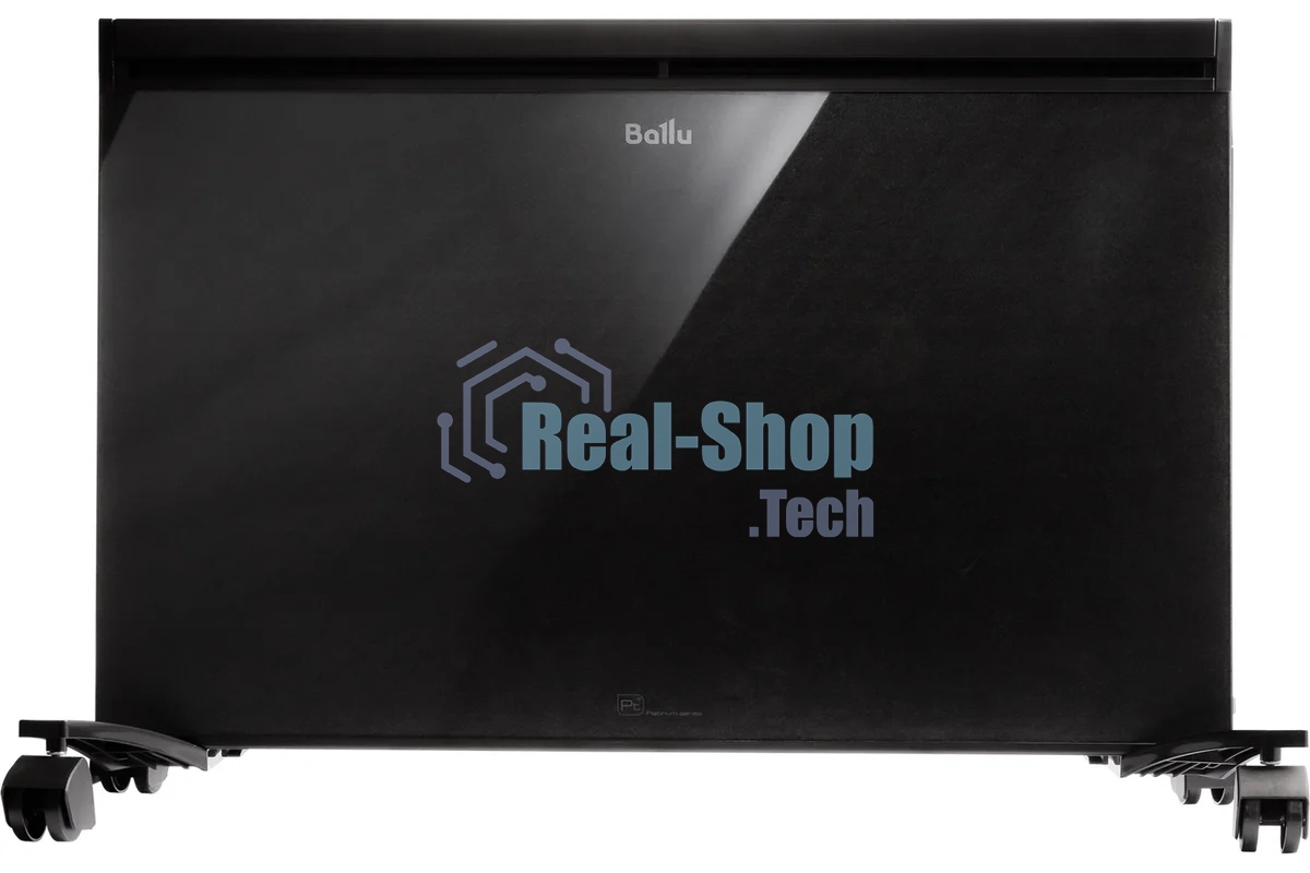 Конвективно-инфракрасный обогреватель Ballu Plaza Solar BIHP/S-1900 черный, 1900 Вт, 20 м2, термостат, дисплей