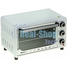 Мини-печь Sakura SA-7000WP 27л, духовка 1500Вт, механ.управление, белый