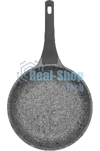 Сковорода Rondell Granit Carrara RDA-1845, 26 см, без крышки, серый