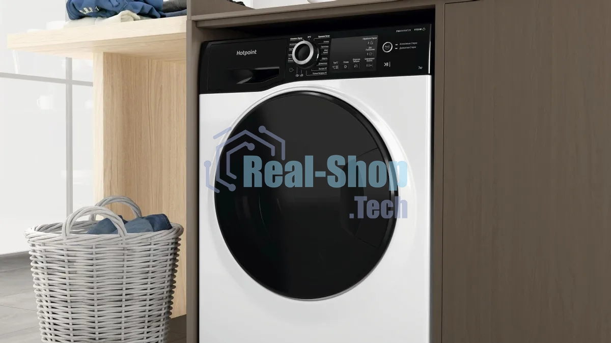 Стиральная машина Hotpoint NSB 7249 ZD AVE RU белый, загр. фронтальная макс.: 7 кг 1200 об/мин класс: А