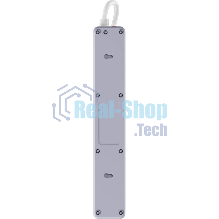 Удлинитель с сетевым фильтром Defender DFS 131, белый, 5 розеток, 1.5 м.