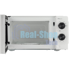 Микроволновая печь Hyundai HYM-M2049 белый/черный, 20 л, 700 Вт, переключатели - поворотный механизм