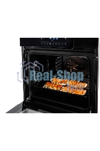 Духовой шкаф-пароварка электрический встраиваемый Graude BMDP 60.1 E черный/серебристый