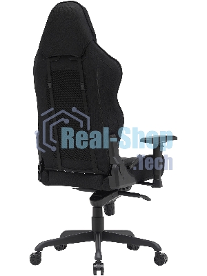 Кресло Cactus CS-CHR-MC04-BBK черный, экокожа