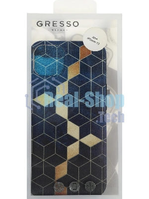 Чехол (клип-кейс) Gresso Meridian, для iPhone 13, синий gr17aaae8890