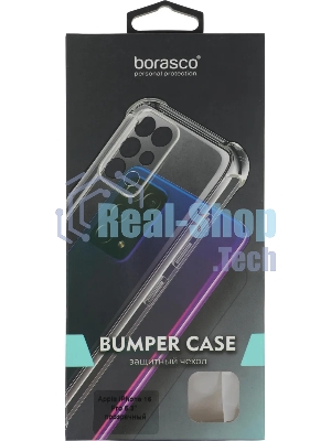 Чехол Bumper Case для Apple iPhone 16 Pro прозрачный, Borasco