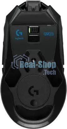 Мышь беспроводная Logitech G903 LIGHTSPEED черный, 25600 dpi, радиоканал, USB, кнопки - 11