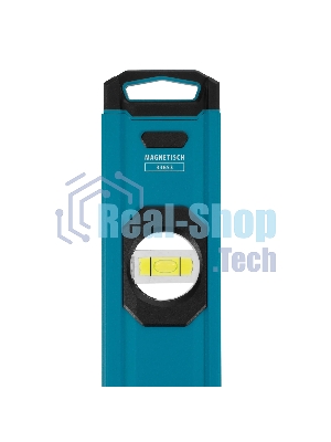 Уровень Gross 33653 алюминиевый, магнит., фрезерованный, 3 глазка, 0,5 мм/м, 1000 мм