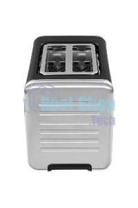 Тостер BQ T4002, 850 Вт, 7 степеней поджаривания, стальной/черный