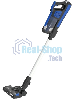 Пылесос вертикальный Blackton Bt VCA1401B черный-синий, питание от аккумулятора, 120 Вт, уборка сухая, пылесборник 0.6 л, работа от АКБ max 40 мин