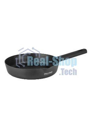 Сковорода-гриль Rondell Trumpf RDA-1341 круглая 20см покрытие: Xylan Plus ручка несъемная (без крышки) черный