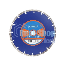 Диск EDGE by PATRIOT алмазный сегментный 230х22,23 Универсальный