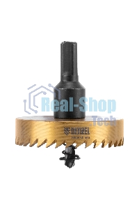 Коронка по металлу Denzel HSS, 60 мм, нитридтитановое покрытие