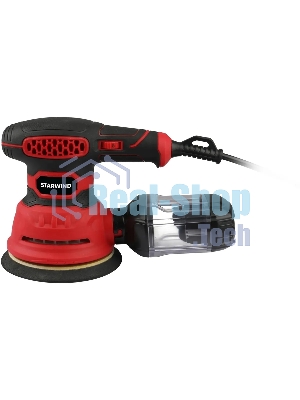 Эксцентриковая шлифовальная машина Starwind OS125-400S1 400Вт D125мм