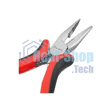 Длинногубцы Matrix mini 130 мм Ni прямые, авторазжим, двухкомпонентные рукоятки