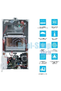 Котел газовый настенный компактный BAXI ECO-4S 24 F