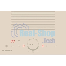 Индукционная варочная панель HIBERG i-MS 3029 Y независимая, бежевый