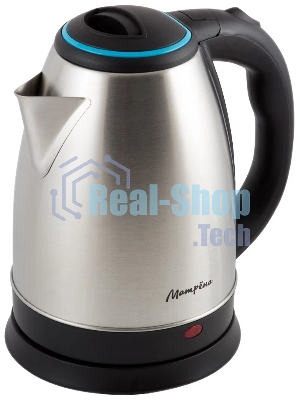 Чайник электрический Матрена MA-001 1,8 л, сталь,цвет крышки голубой (005456)