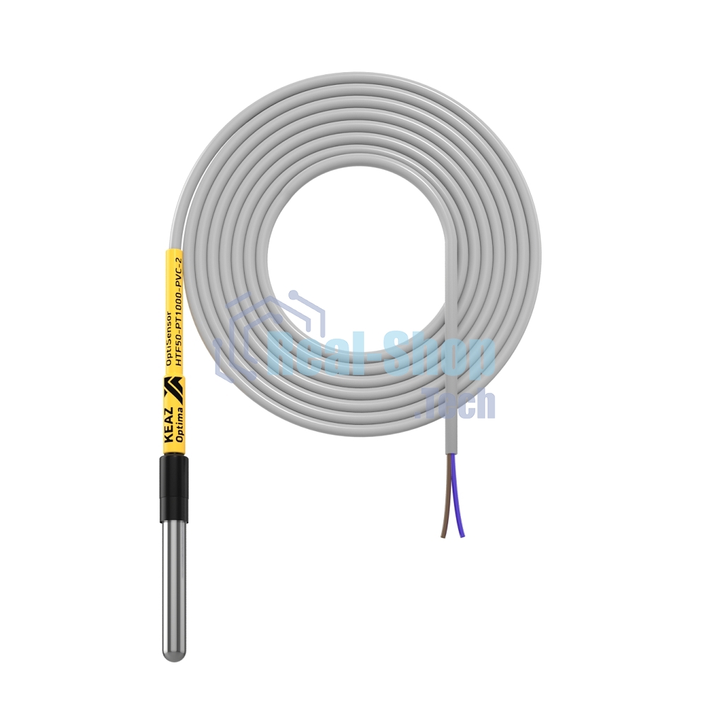 Датчик температуры канальный OptiSensor HTF50-PT1000-PVC-2 КЭАЗ 284695