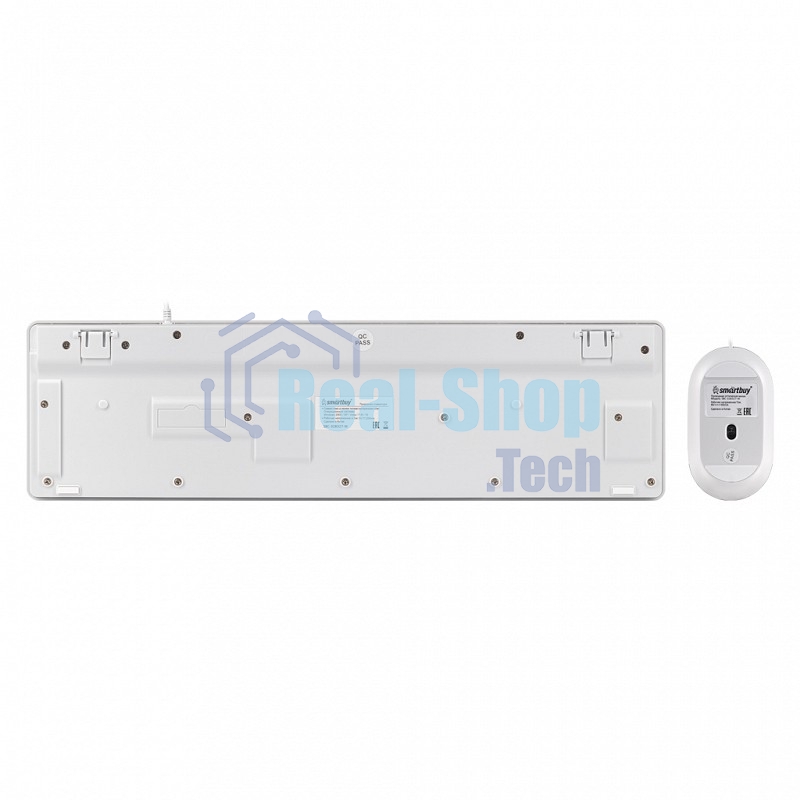 Комплект клавиатура+мышь Smartbuy (SBC-328327-W) ONE 328327 белый