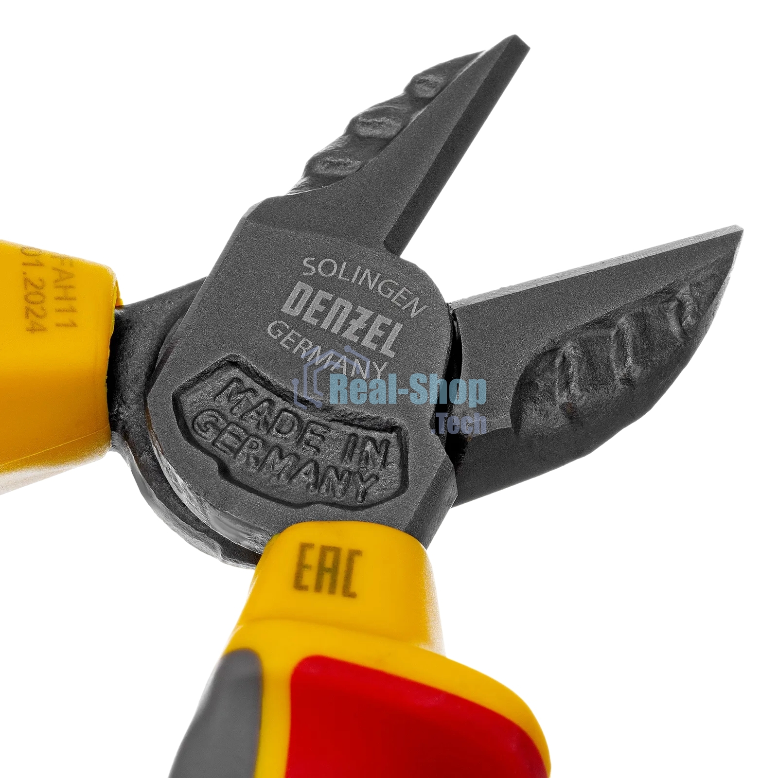 Бокорезы Denzel диэлектрические рукоятки, до 1000 В, трехкомпонентные рукоятки, 180 мм