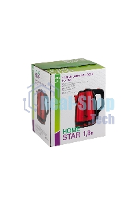 Чайник электрический HOMESTAR HS-1003 красный (107001)