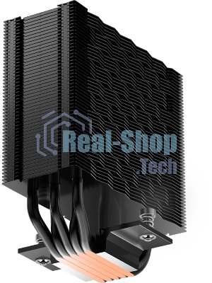 Устройство охлаждения (кулер) PcCooler RZ500 Soc-AM5/AM4/1200/1700/1851 черный 4-pin 32dB Al+Cu 250W Ret (RZ500-BKNWNX-GL)